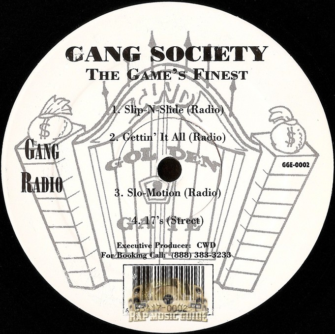 Gang Society - The Game's Finest: Record | Rap Music Guide